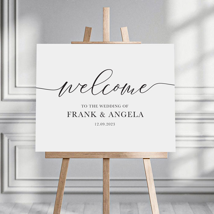 Wedding Welcome Signs  Quality Products Hire