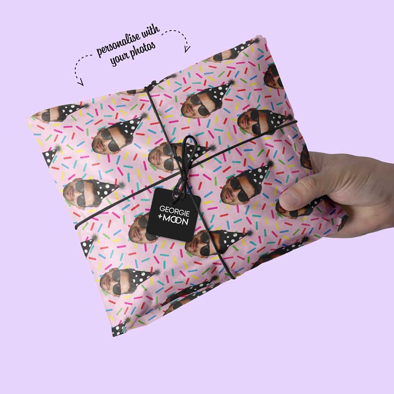 your face wrapping paper