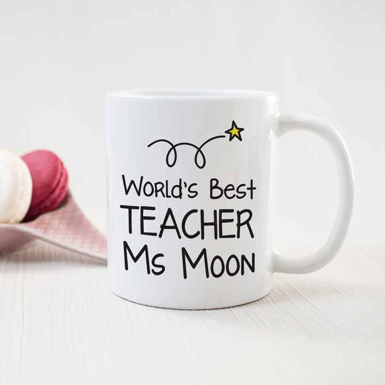 Worlds-Best-Teacher-star-Personalised-Mug