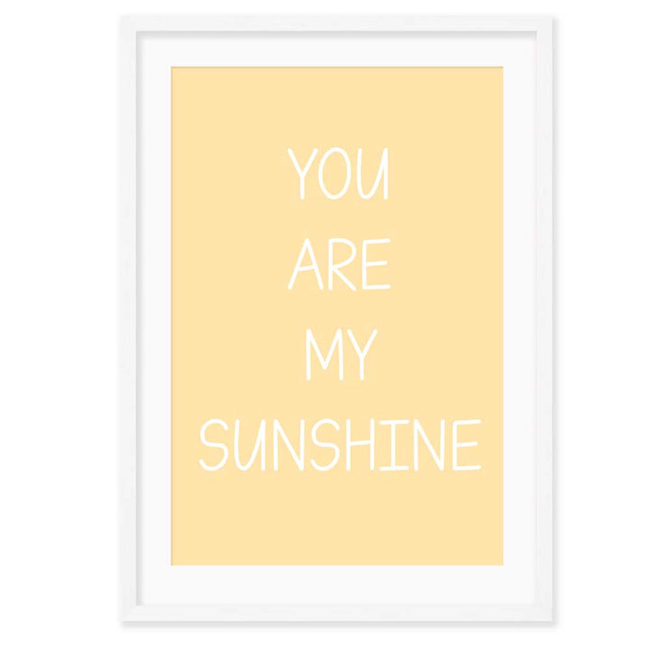 Kids Wall Art │You are my sunshine - Daisy