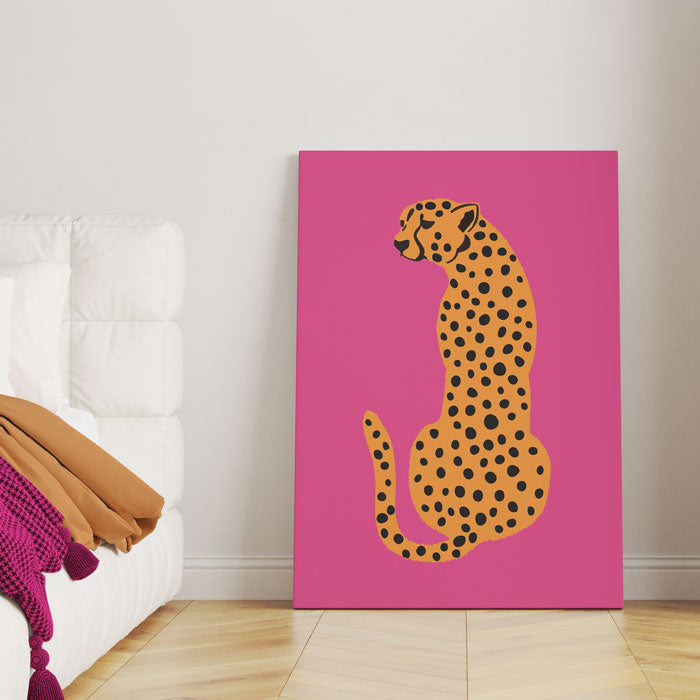 Bold Leopard Poster