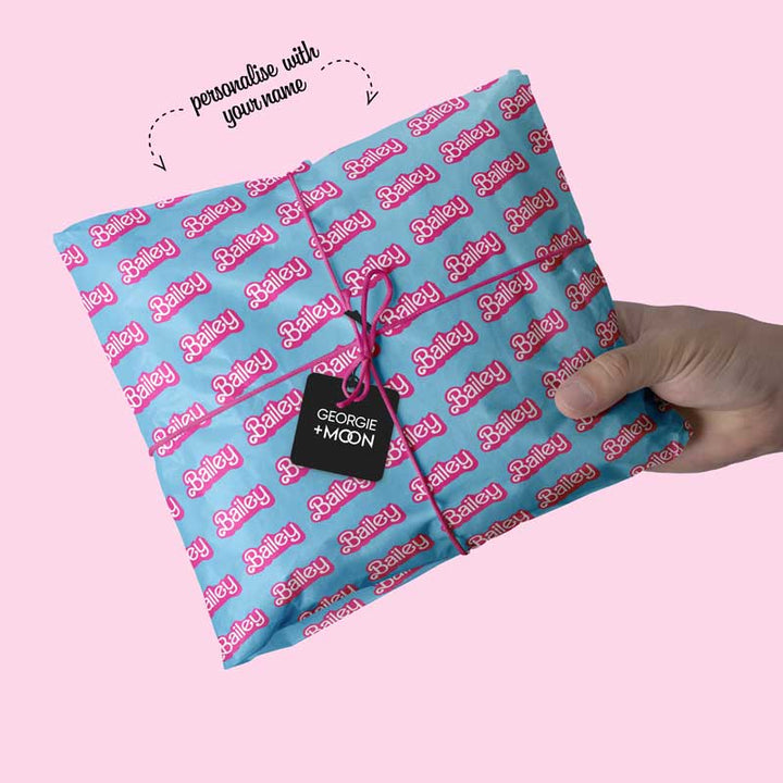 Personalised Wrapping Paper | Barbie