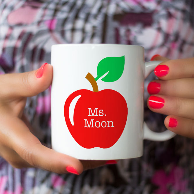 teacher-apple-personalised-mug