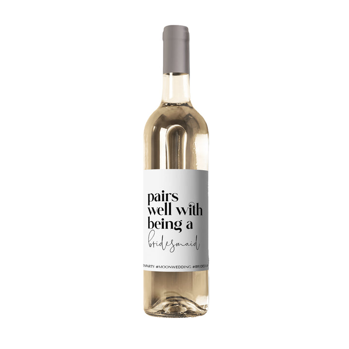 Personalised Wine Label | Pairs well with