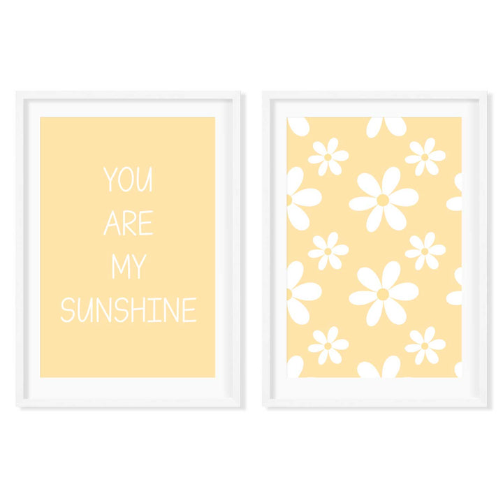 Kids Wall Art │You are my sunshine - Daisy