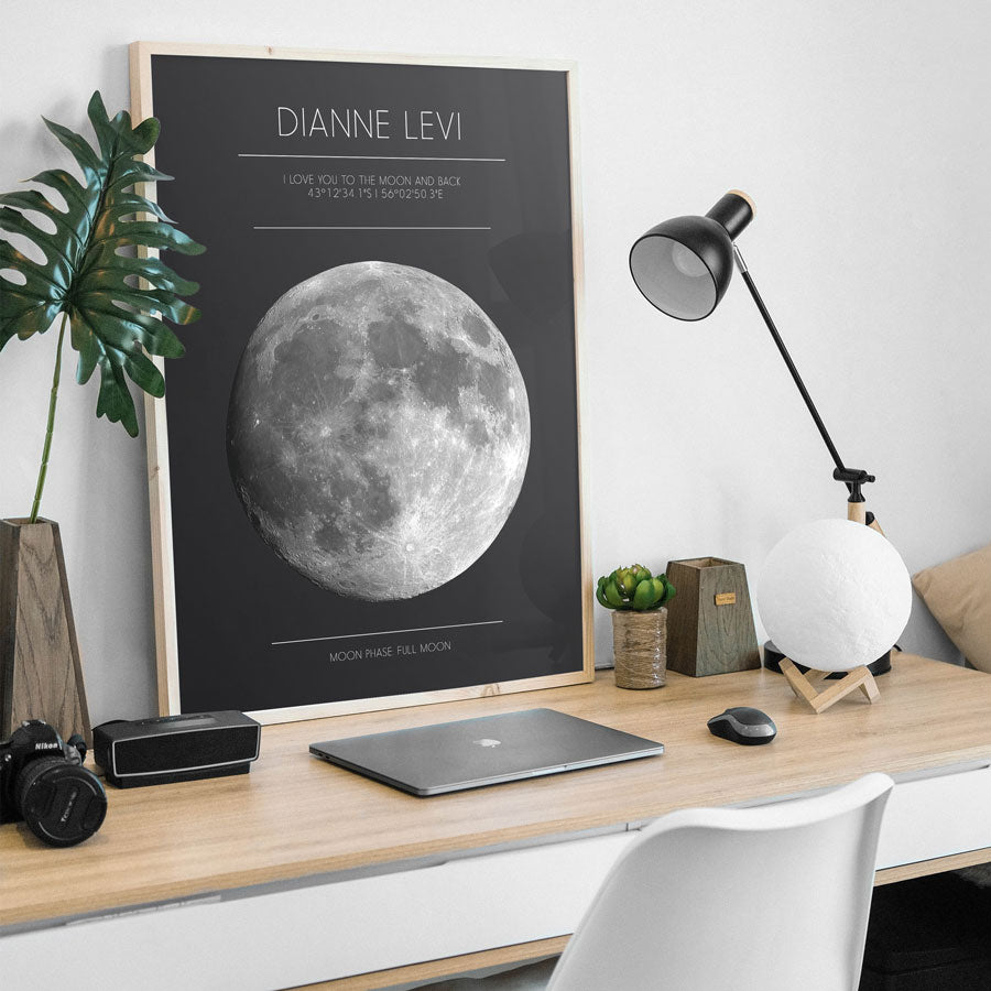 Personalised Moon Phase - Under This Moon